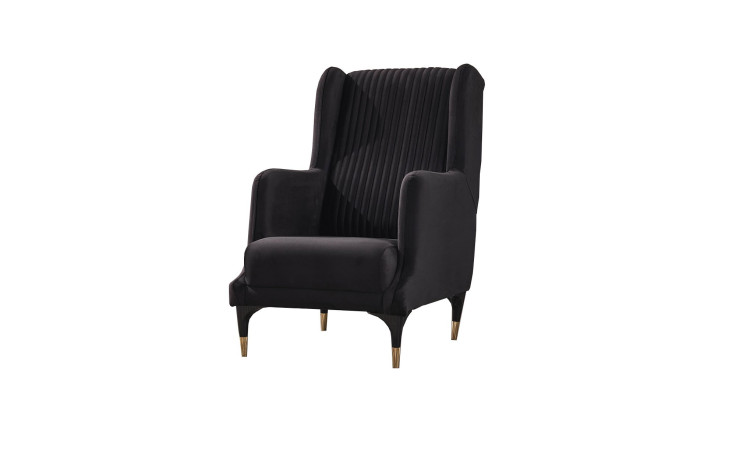 Sessel Queens, in der Ausführung Anthrazit