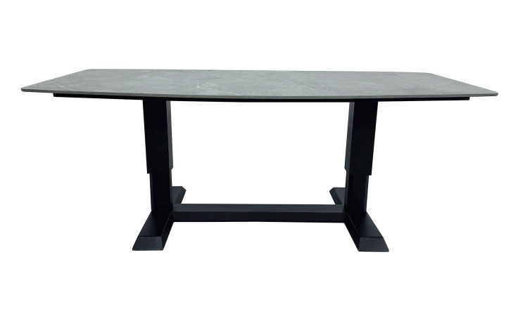 Gartentisch Barcelona von LC Garden in Grau-Anthrazit