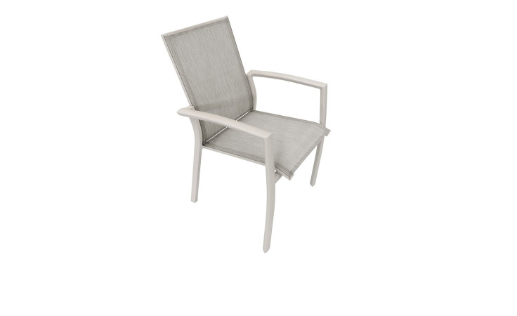 Gartenstuhl Savona in Taupe hell, stapelbar