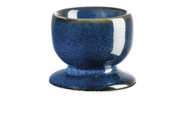 Eierbecher Saisons aus Steingut in blau.