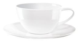 Café au lait Tasse mit Unterteller à table 350 ml