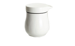 Sauciere mit Deckel à table 140 ml