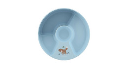 Kinderteller mit Unterteilung Mio Forest Friends 20 cm