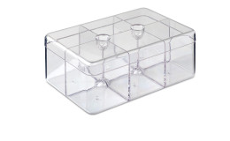 Teedose 21,7 x 8,5 x 14,8 cm