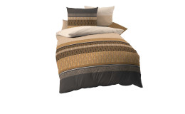 Satin-Bettwäsche Valencia 155 x 220 cm