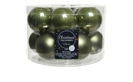 Christbaumkugel-Set 5 cm 12 tlg.