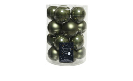 Christbaumkugel-Set 6 cm 20 tlg.