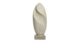 Deko-Objekt 79 cm in weiß.