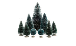 Deko-Bäume 9 tlg.