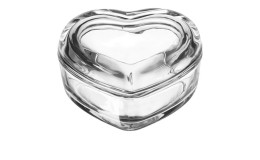 Glas-Herzdose 8,5 cm