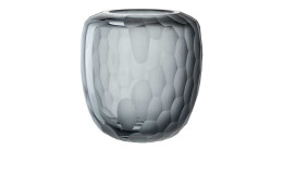 Vase Bellagio 18 cm  in grau