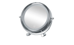 Kosmetikspiegel in der Größe von 20 x 19,5 cm. 