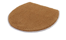 Deckelberzug Soft mit der Farbe Toffee und mit dem Maß von 47 x 50 cm. 