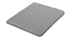 Badteppich Relax in Grau und mit dem Maß von 55 x 65 cm. 