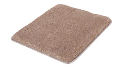 Badteppich Relax in Taupe und mit der Größe von 55 x 65 cm.