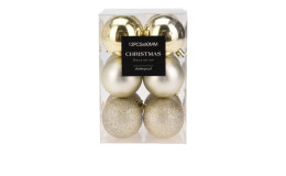 Weihnachtskugelbox 12 Stk.