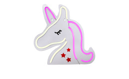LED-Bild - Neon-Unicorn 