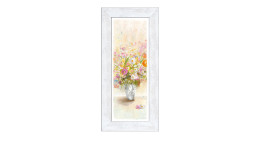Rahmenbild Retro Bunch of Flowers 44 x 94 cm. Rahmenbild mit dem Thema - Blumen.