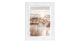 Rahmenbild Beach at Sunrise 64 x 84 cm. Rahmenbild mit dem Thema - Strand.