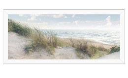Rahmenbild Baltic Sea Coast 60 x 130 cm