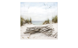 Leinwandbild Sea View 30 x 30 cm