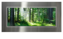 Alubild Mystic Forest 50 x 100 cm