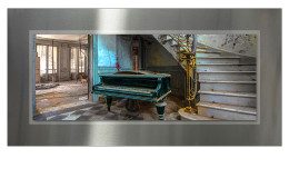 Alubild Lost House 50 x 100 cm