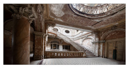 Alubild The Old Castle 50 x 100 cm