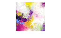 Alubild Colorful Way 98 x 98 cm