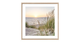 Rahmenbild Nordic Beach Atmosphere 53 x 53 cm