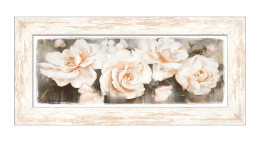 Rahmenbild Watercolor Flowers 30 x 80 cm