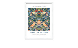 Rahmenbild Morris Strawberry Thieves 33 x 43 cm