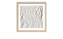 Rahmenbild Lines And Shapes XII 28 x 28 cm