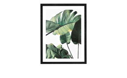 Rahmenbild Jungle Leaves II 42,5 x 32,5 cm