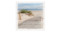 Leinwandbild Sand Dunes I 40 x 40 cm