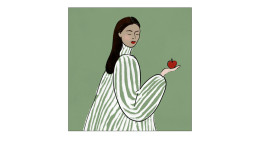 Glasbild Holdin An Apple II 30 x 30 cm