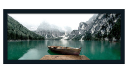 Rahmenbild Wildsee II 60 x 130 cm