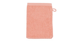 Waschhandschuh BIO Selection 16 x 21 cm in der Farbe altrosa.