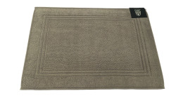 Duschvorleger 50 x 70 cm in grau.