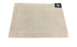 Duschvorlage 50 x 70 cm in beige.