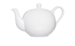Teekanne Bianco aus der Seitensicht zusehen.