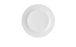 Teller Bianco in der Farbe Weiß und mit dem Durchmesser von ca. 27 cm.