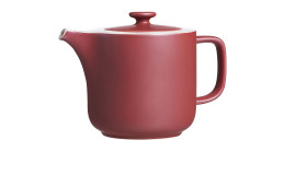 Jaspers Kanne mit einem Fassungsvermögen von ca. 1,4 L und in den Farben Rot, Weiß.