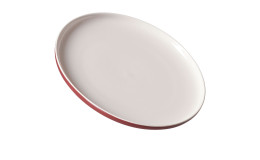 Flacher Teller Jasper mit einem Durchmesser von ca. 26 cm.