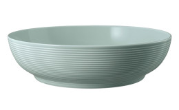 Foodbowl Beat 25,5 cm aus Porzellan in Arktisblau.