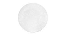 Frühstücksteller Life 22,5 cm aus weißem Porzellan.