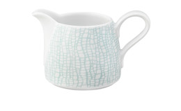 Milchkännchen Life 260 ml aus weißem Porzellan.