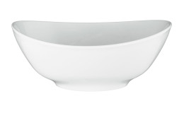 Schüssel Modern Life 21 cm aus weißem Porzellan.