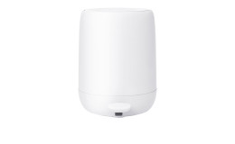 Treteimer Sono 3 l aus Silikon und Kunststoff in weiß.