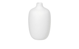 Vase Ceola 13cm aus Keramik in weiß.